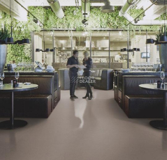 Forbo Marmoleum Decibel on Order 358035 milk chocolate фото 3 | FLOORDEALER